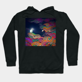 Psychedelic Night Sky Hoodie